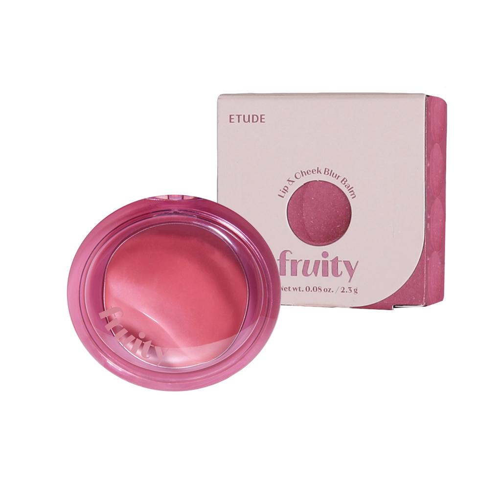 Etude Fruity Lip & Cheek Blur Balm 04 Blushing Plum 4g by Beauty Care Bag