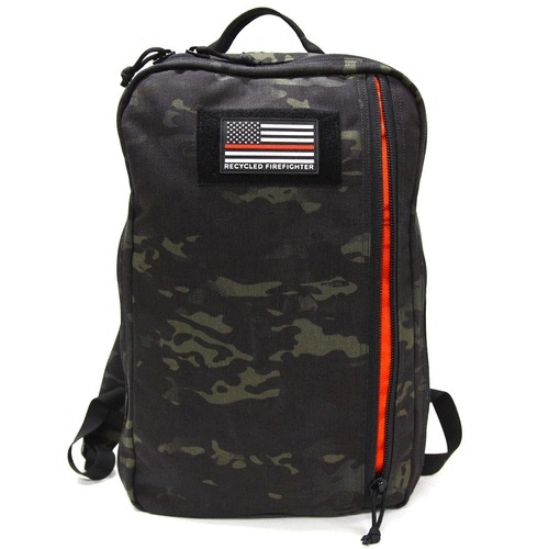 Recycled Firefighter 24 Hour Backpack, animated view 6