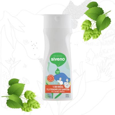 Siveno Natural 7-Herb Complex Shampoo 10.14 fl oz - Sulfate-Free, Hypoallergenic Hair Care by Beauty Care Bag