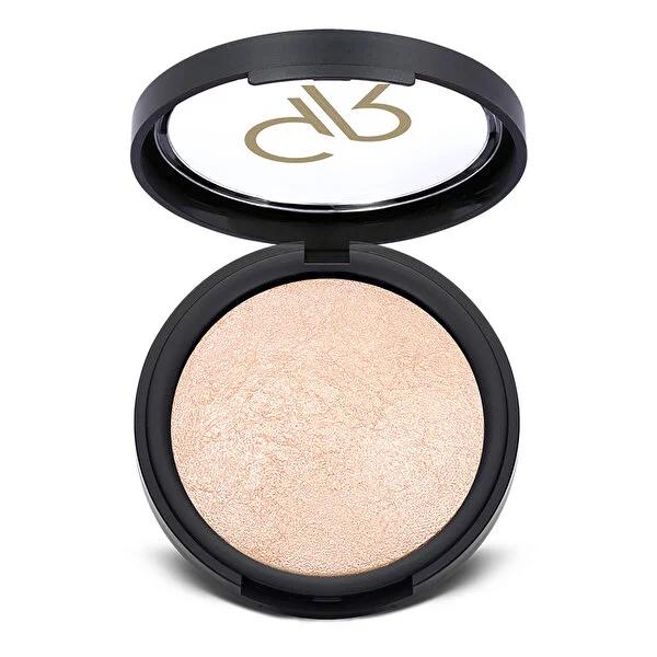 Golden Rose Blush Terracota Stardust 108 - Long-Lasting Silky Texture Vibrant Cheek Color for Various Skin Tones by Beauty Care Bag