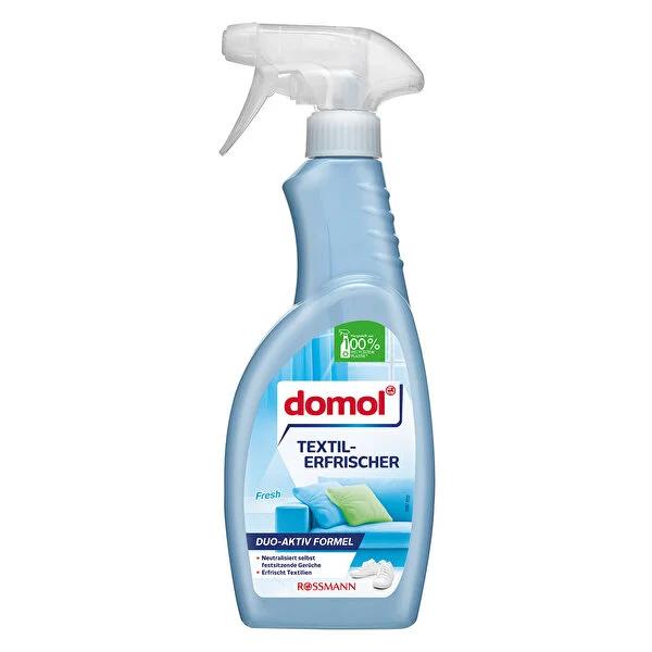 Domol Fabric Refresher Spray 500ml - Dermatologically Tested, Fresh Scent, Textile Deodorizer for Home and Car by Beauty Care Bag