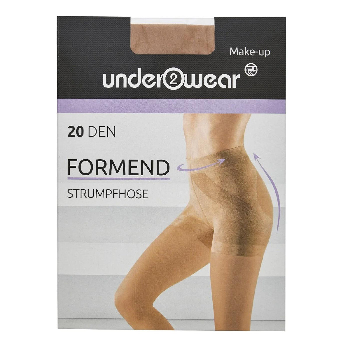Underwear 20 Denier Shaping Tights Nude L Size 1 Pack by Beauty Care Bag