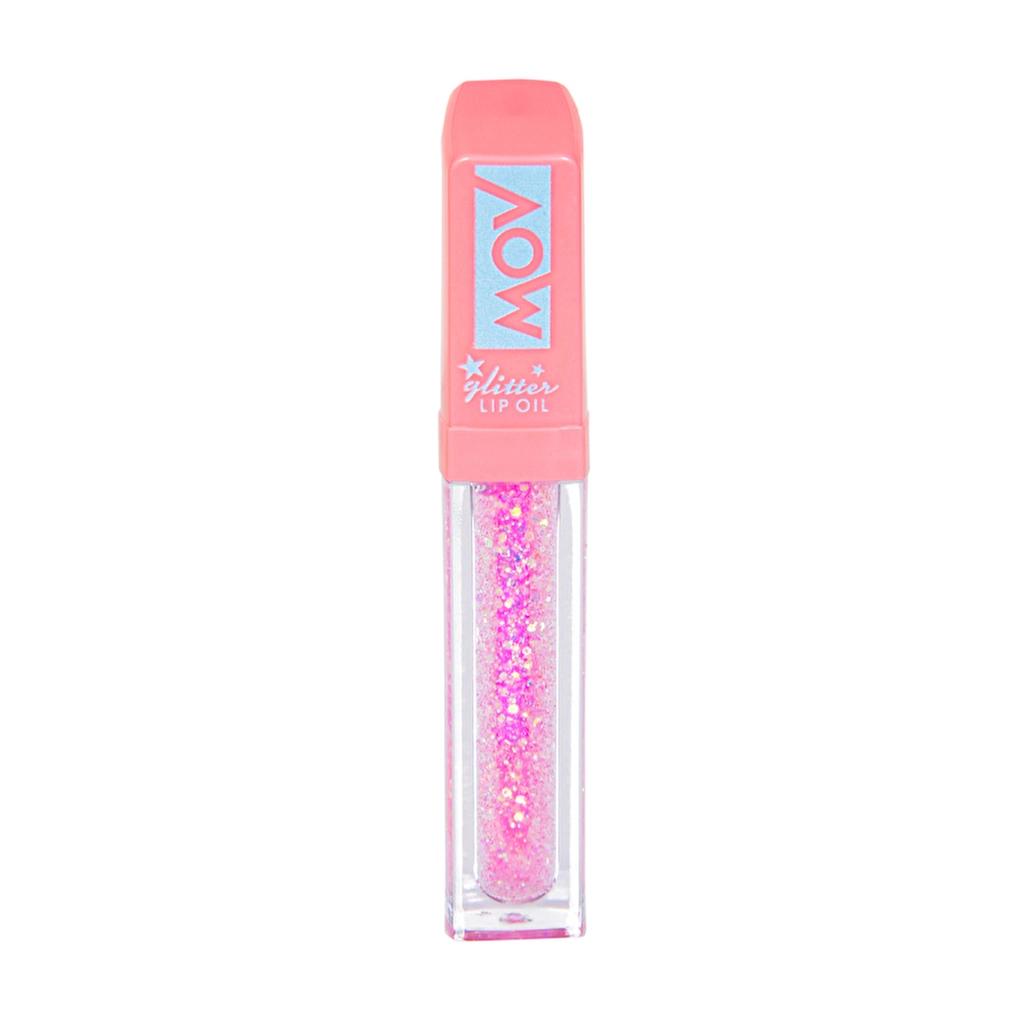 Mov Glitter Lip Gloss No. 2 Coral Shimmering Shine by Beauty Care Bag