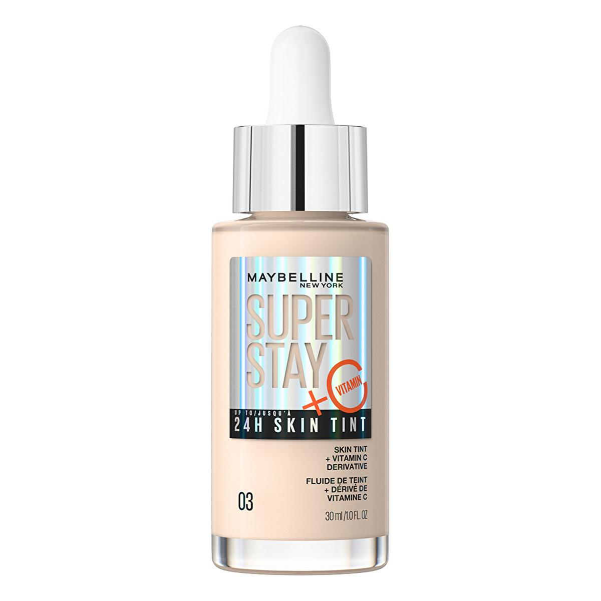 Maybelline Super Stay Skin Tint Foundation: Vitamin C for Radiant, Healthy Skin & Long-Lasting Complexion Perfection by Beauty Care Bag