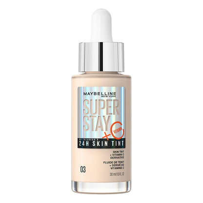 Maybelline Super Stay Skin Tint Foundation: Vitamin C for Radiant, Healthy Skin & Long-Lasting Complexion Perfection by Beauty Care Bag