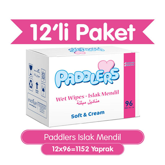 Paddlers baby wet wipes – view 2