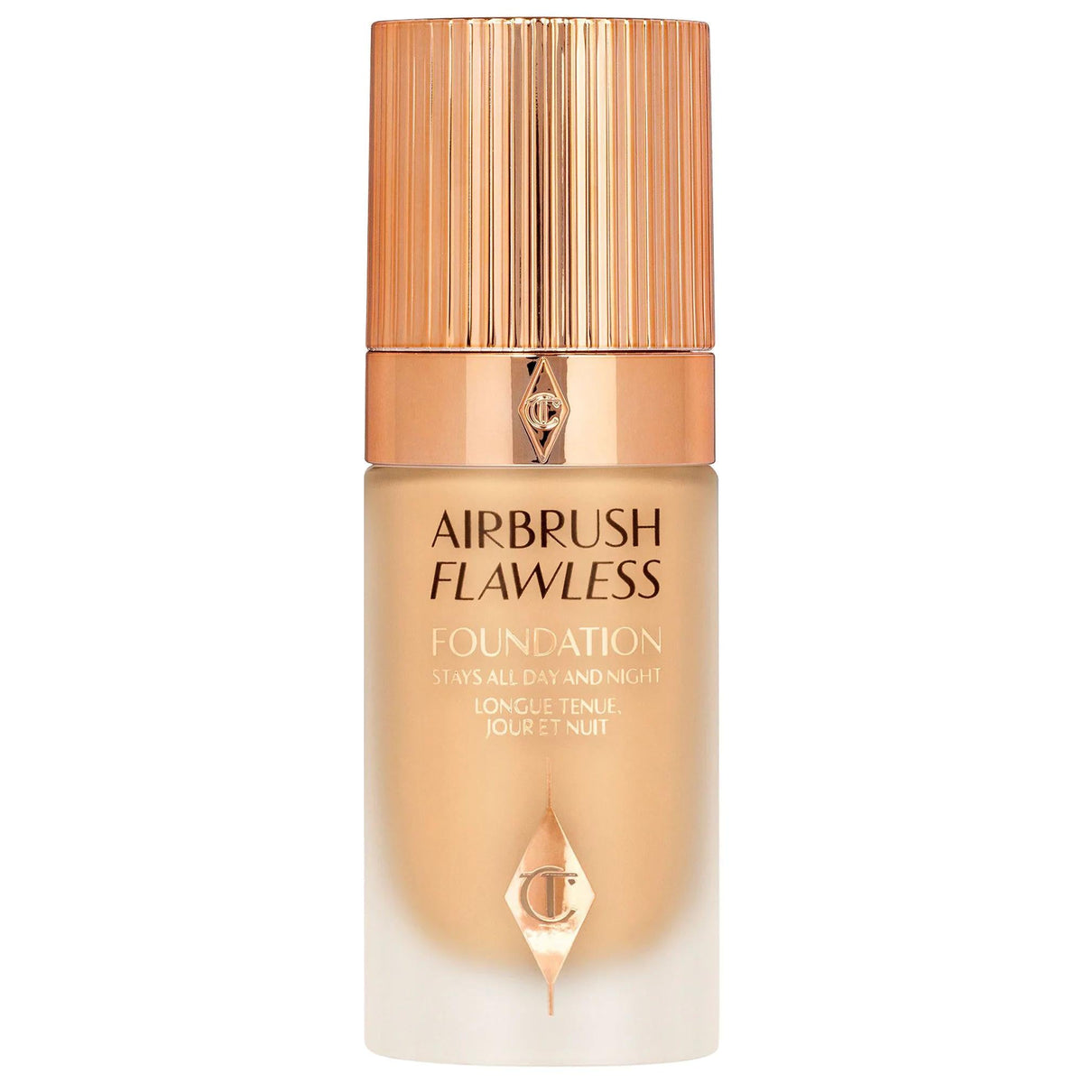 Charlotte Tilbury Airbrush Flawless Foundation: Full Coverage, Matte Finish, Longwear, Hydrating & Vegan Liquid Foundation by Beauty Care Bag