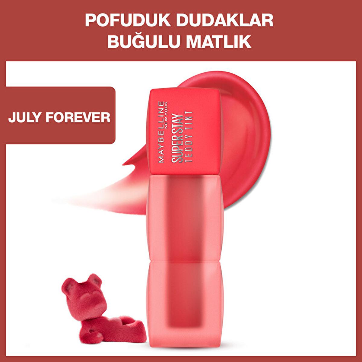 Maybelline Super Stay Teddy Tint: Long Lasting Matte Lip Tint, Buildable Coverage & Versatile Color Ð All-Day Confidence. by Beauty Care Bag