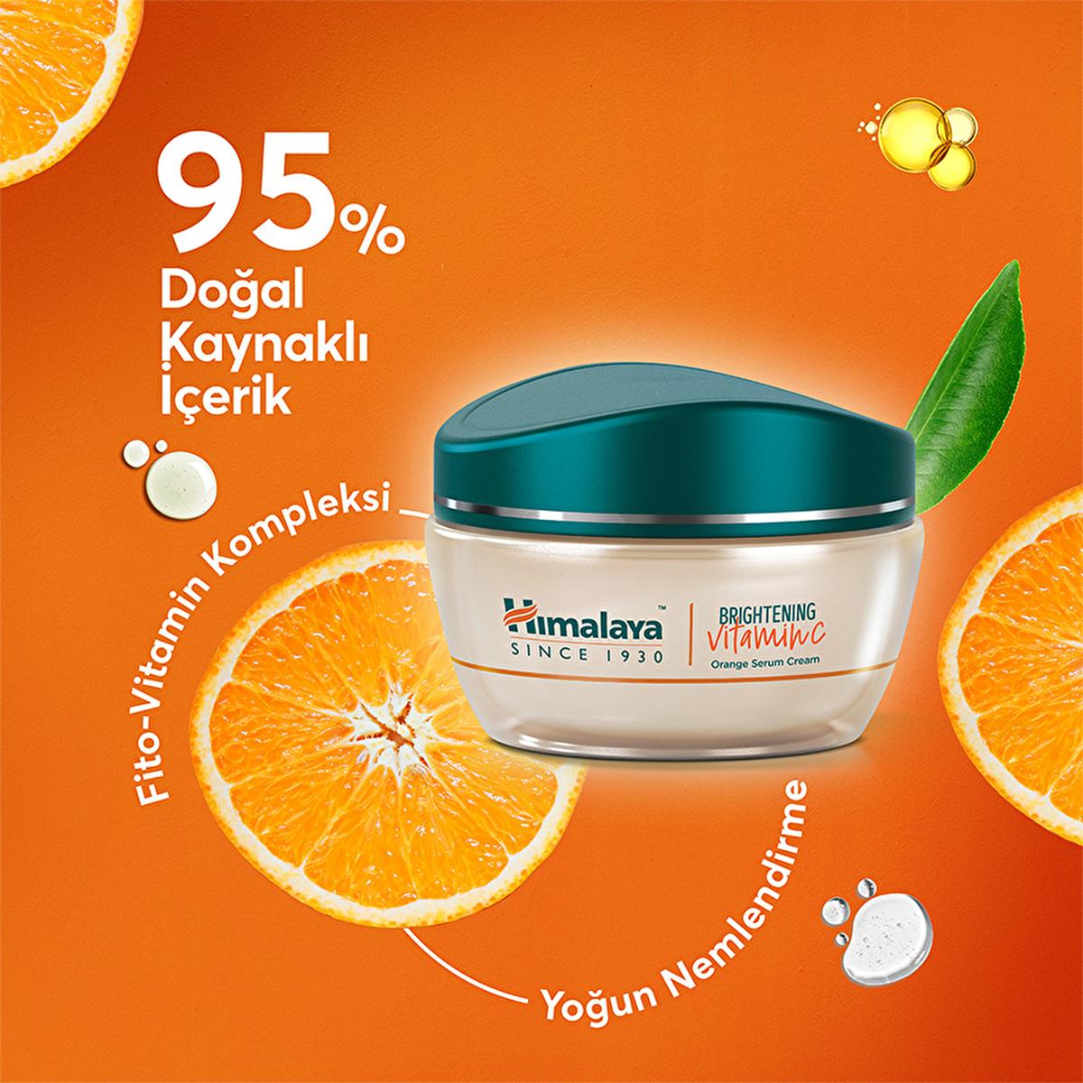 Himalaya Vitamin C face cream with serum
