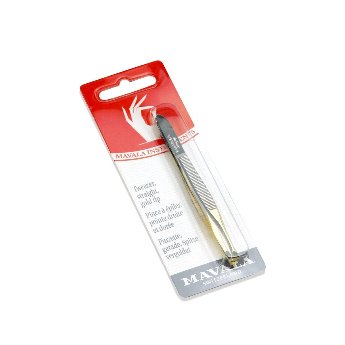 Mavala Wide Mouth Tweezers for Precision Nail Care and Beauty - High-Quality, Precise Grip, Versatile Beauty Tool by Beauty Care Bag