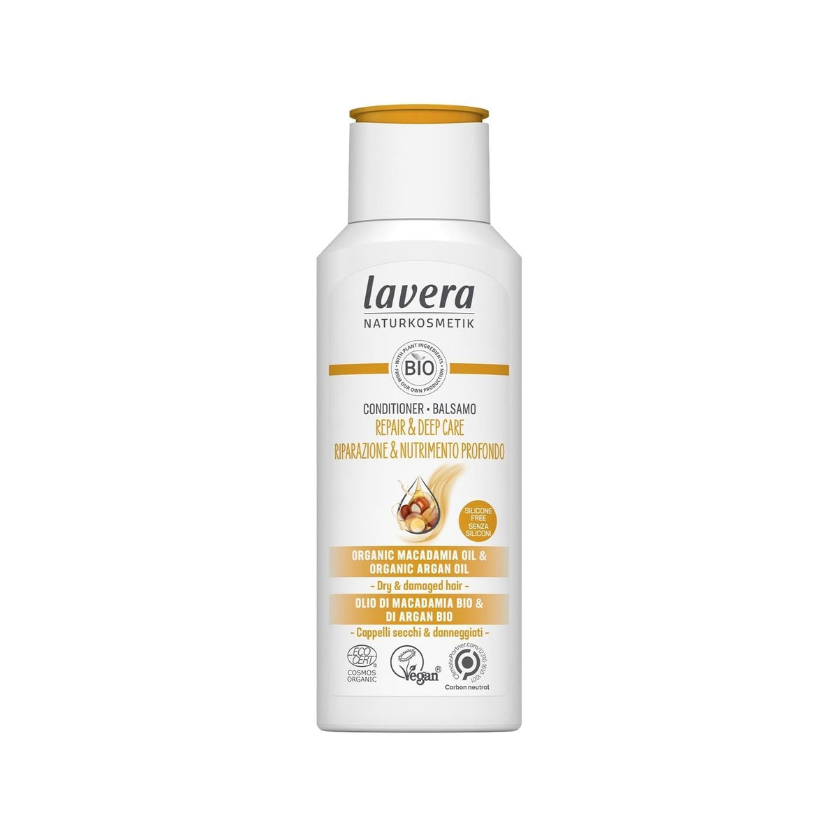 Lavera Hair Repair Cream 200ml - Natural Nourishment for Damaged Hair by Beauty Care Bag