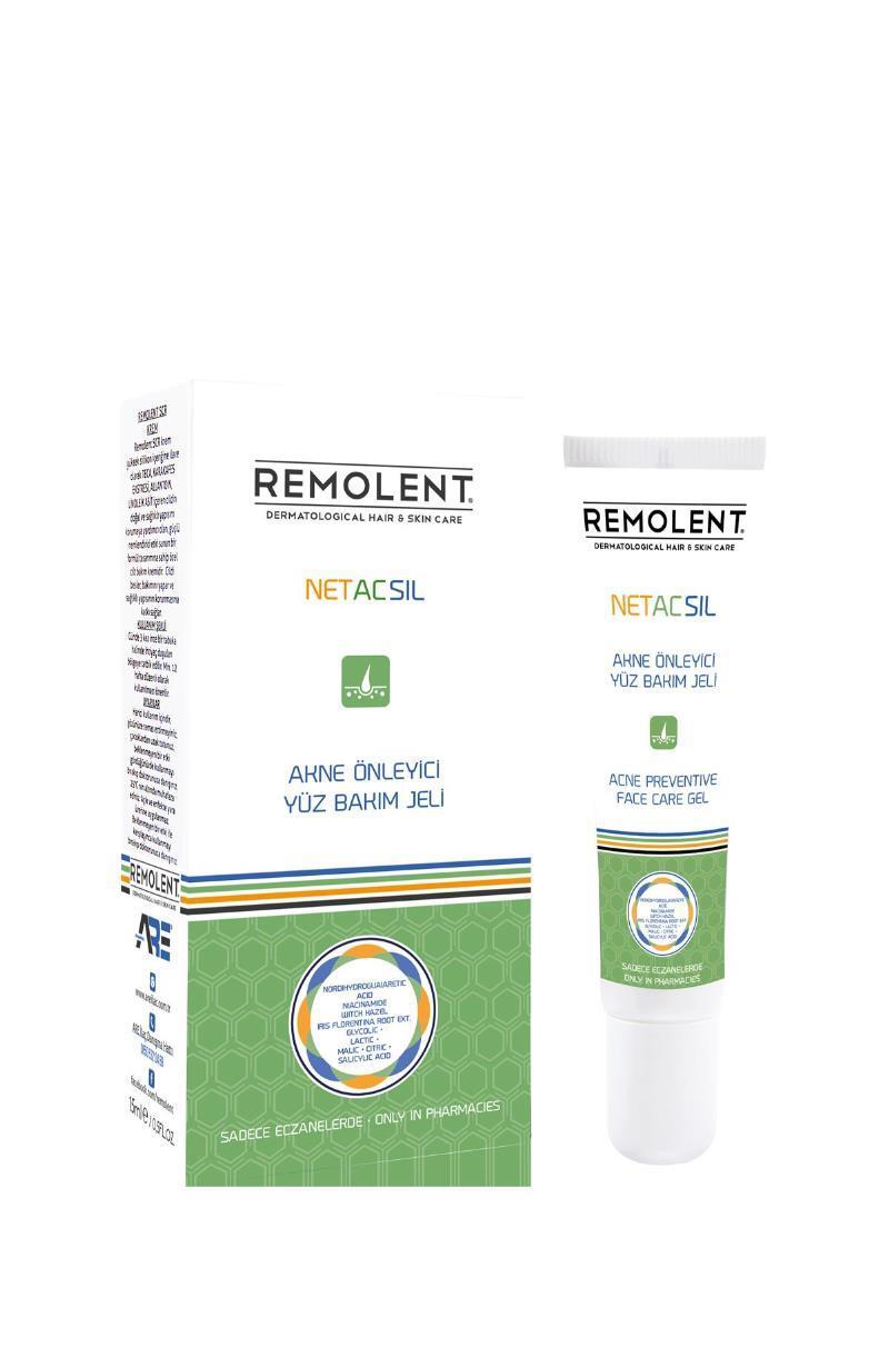 Remolent Netacsil: Fast-Acting Acne Treatment Gel - Blemish Control, Pimple Cream & Acne Prevention - Clear Skin, Spot Treatment, 15ml by Beauty Care Bag