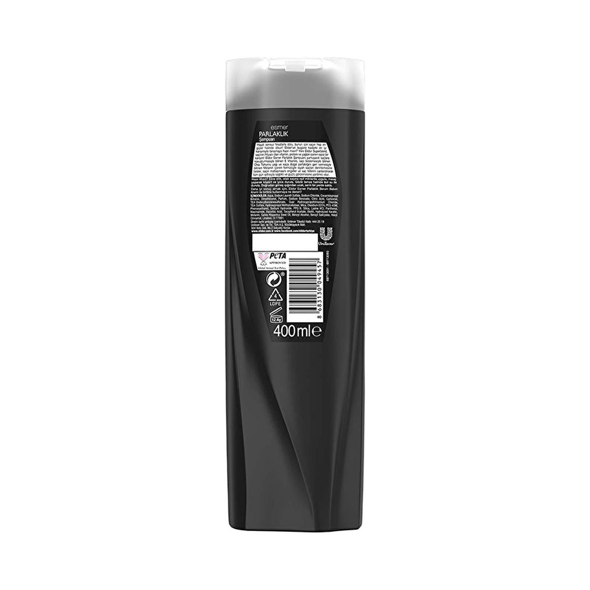 Elidor Brunette Hair Shampoo for Dark Hair Shine - E Vitamin & Chia Seed Oil - Strengthening & Revitalizing - 13.53 fl oz by Beauty Care Bag