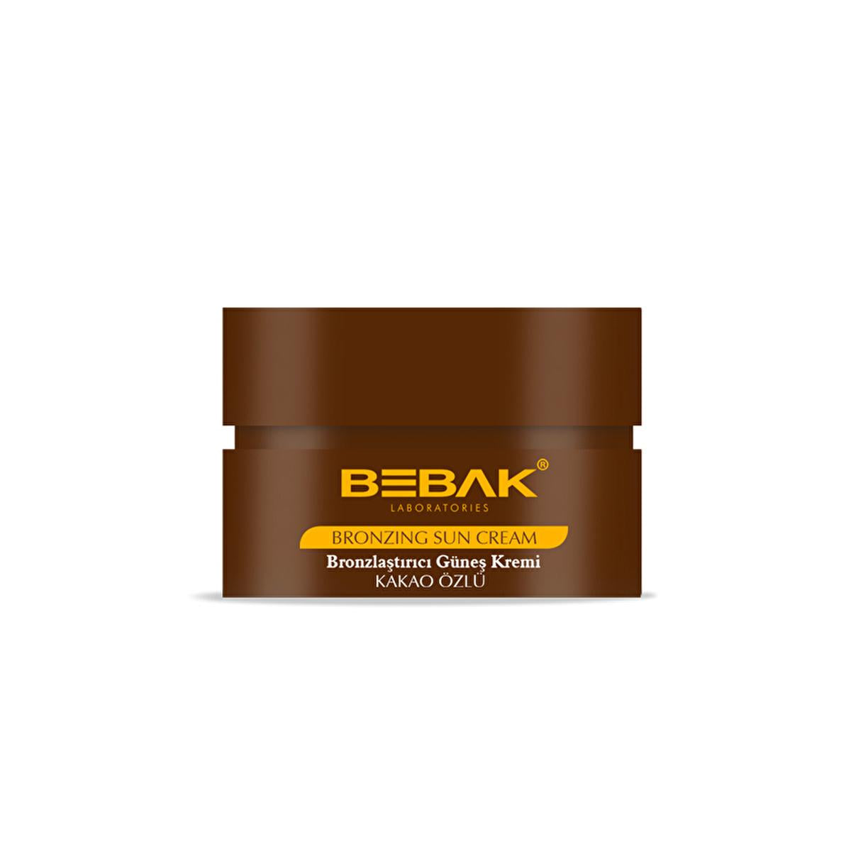 Bebak Cacao Sunless Tan Cream - Fast-Absorbing Formula for Quick Tanning | Ideal for Dark Skin | 100 ml by Beauty Care Bag
