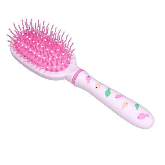 For Your Beauty Kids Mini Children's Hair Brush - Gentle Detangling, Ergonomic Design, Wavy Bristles for Fine Hair by Beauty Care Bag