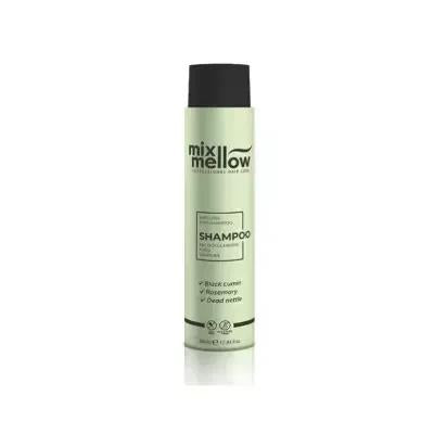 Mix Mellow Hair Loss Shampoo: Natural Treatment with Black Cumin Seed Oil & Rosemary - Strengthens Hair, Sulfate & Paraben Free, 380ml (12.85 fl oz) by Beauty Care Bag