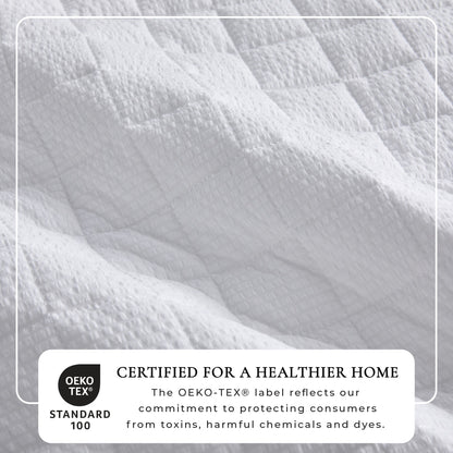 Box-Stitched Seersucker Quilt Set - Seersucker Collection by Great Bay Home