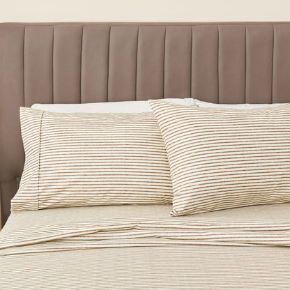 Striped Sheet Set - Evette Collection by Great Bay Home