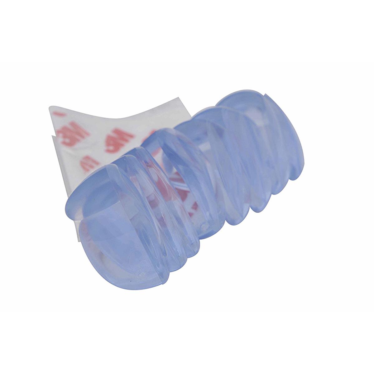 Miny Baby Corner Protector - Soft Silicone, Transparent, 8-Pack for Child Safety by Beauty Care Bag