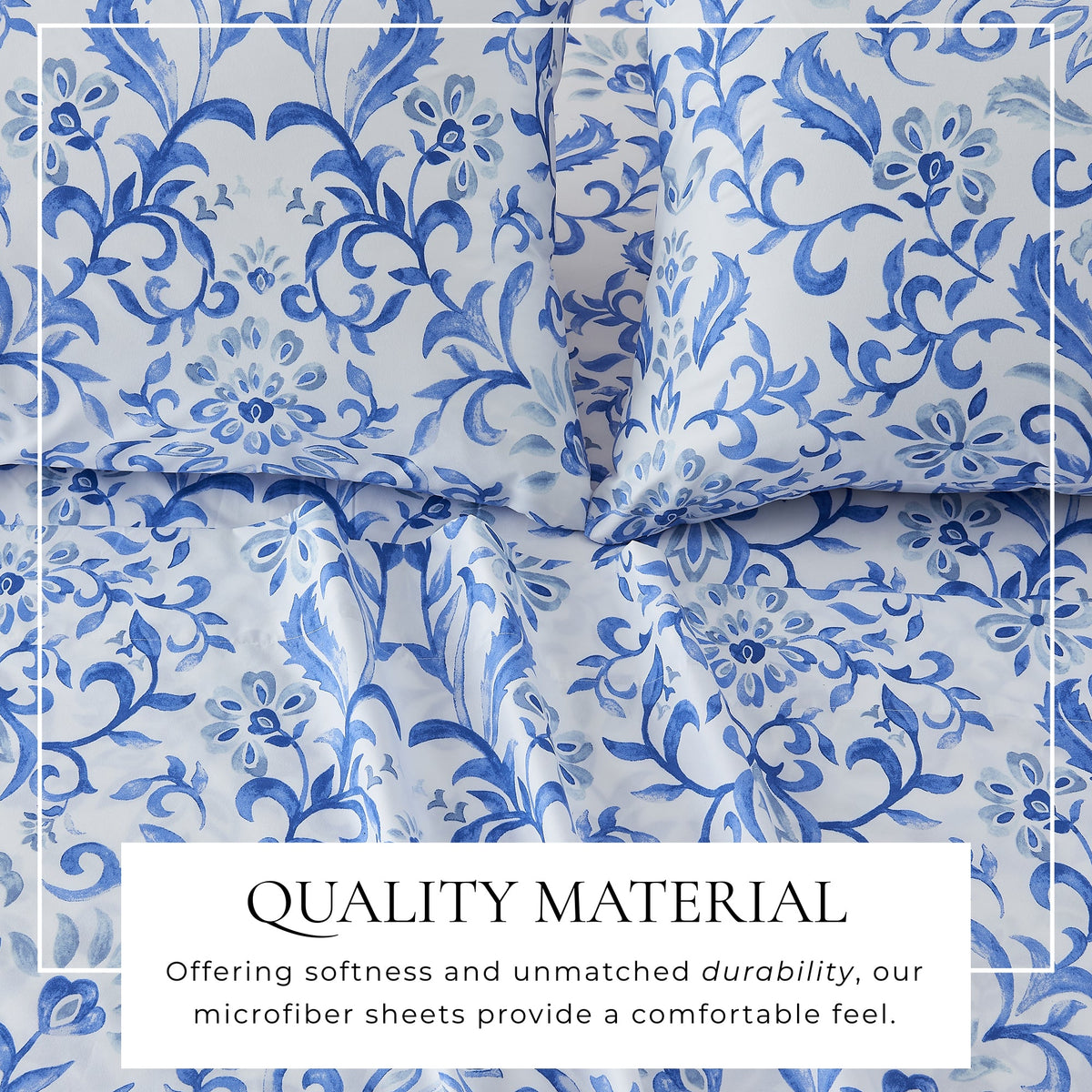 Watercolor Floral Sheet Set - Delia Collection by Great Bay Home
