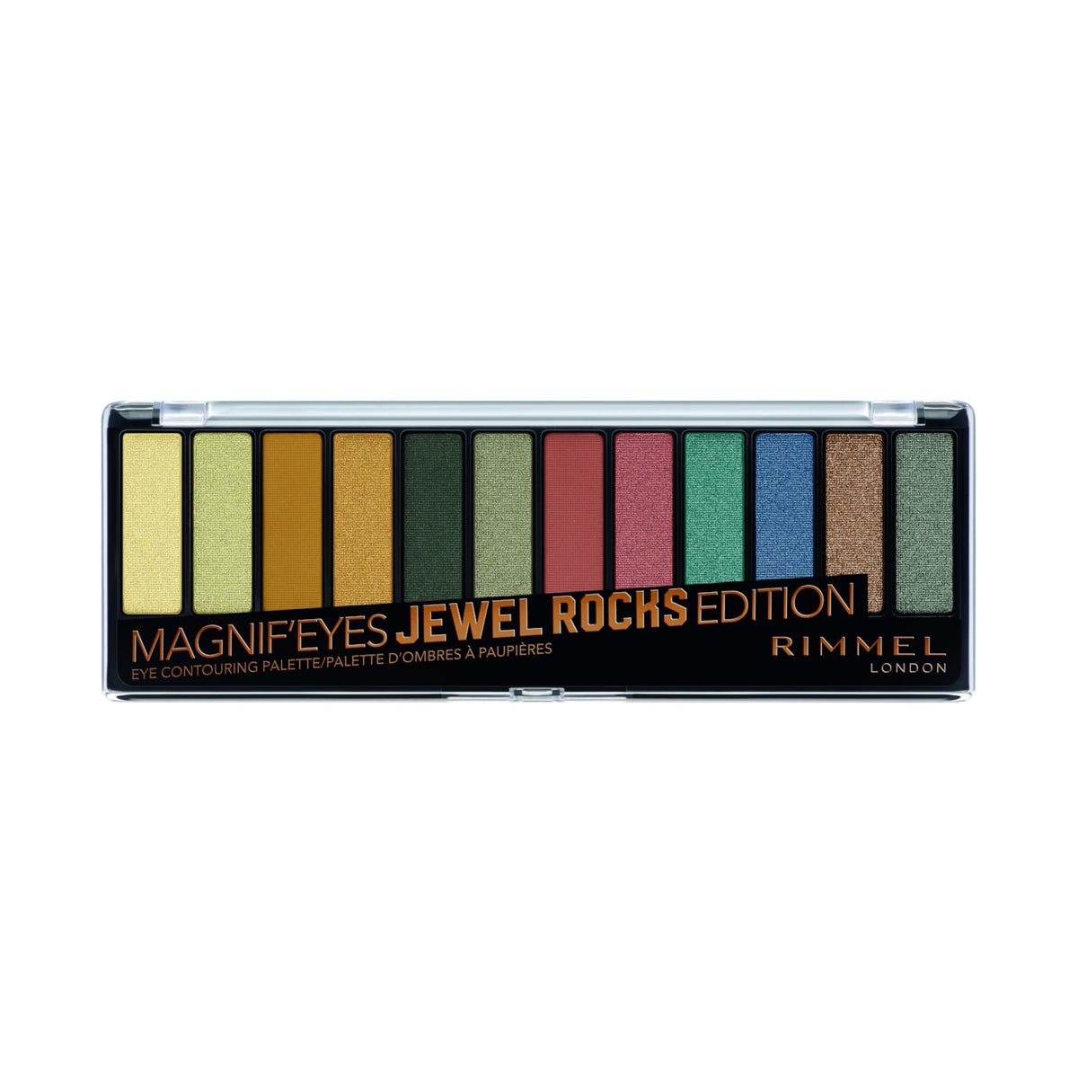 RIMMEL LONDON Magnif'eyes Eyeshadow Palette - Jewel Rocks Edition by Avera Group