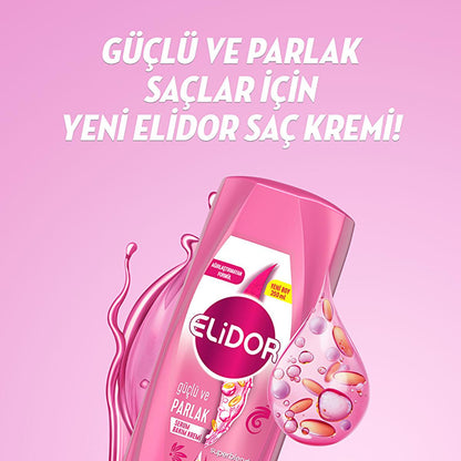 Elidor Hair Conditioner: Superblend Serum with Keratin, Macadamia Oil & E Vitamin for Damaged Hair Repair, Shine & Split End Treatment by Beauty Care Bag