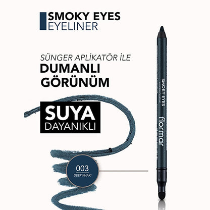 Flormar Smoky Eyes eyeliner Deep Khaki – view 3