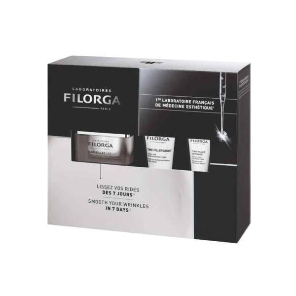 Filorga Anti-Aging Skincare Set - Wrinkle Correction with Hyaluronic Acid by Beauty Care Bag