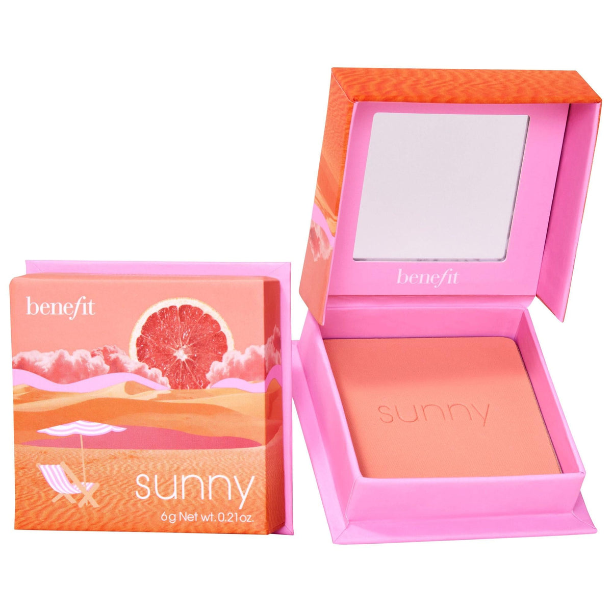 Benefit Cosmetics Silky-Soft Powder Blush - Natural-Looking, Buildable, Long-Lasting Makeup Blush for Effortless Cheek Color by Beauty Care Bag
