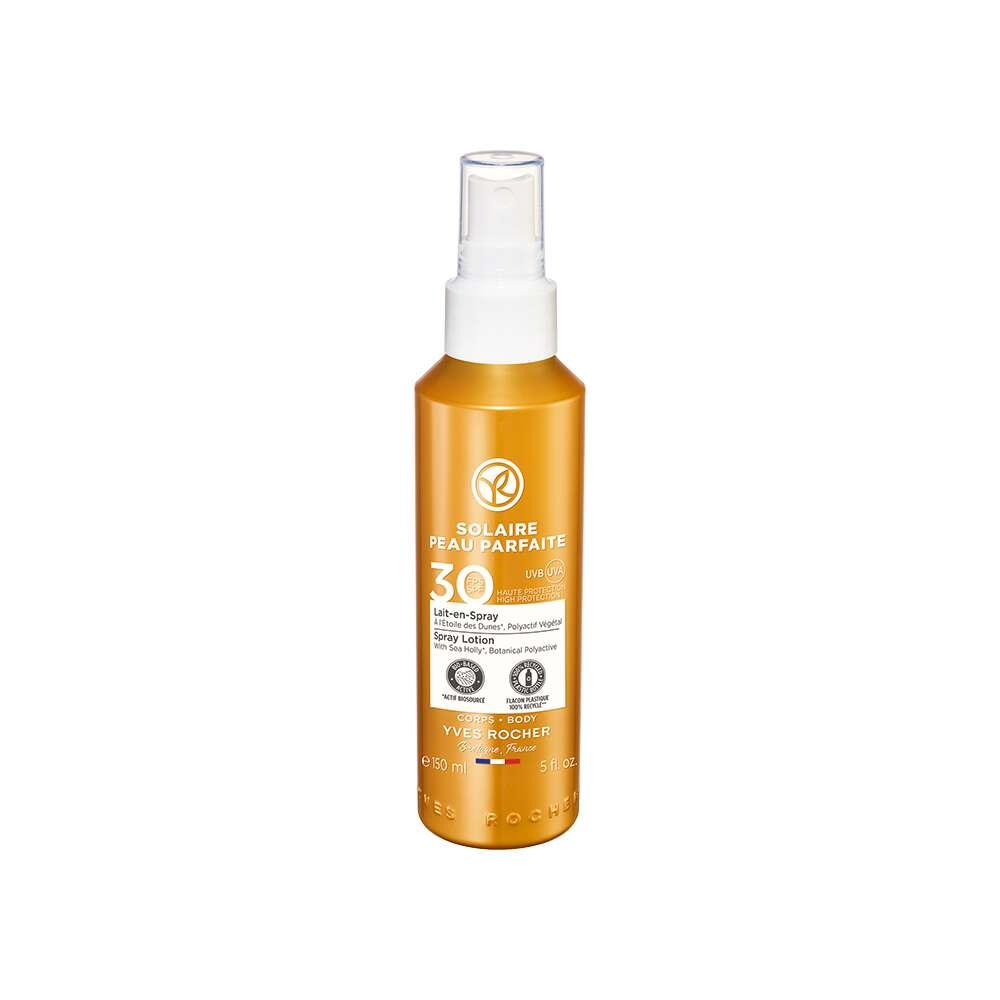 Solaire Peau Parfaite SPF 30 Sunscreen Spray for Body - Moisturizing UVA/UVB Protection, Non-Greasy by Beauty Care Bag