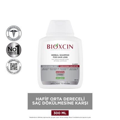 Bioxcin Anti Hair Loss Shampoo for Dry/Normal Hair - 10.14 fl oz, Herbal, pH Balanced, Clinically Tested by Beauty Care Bag
