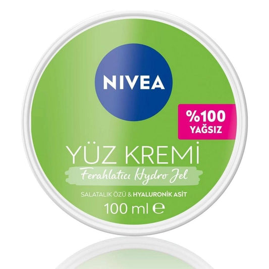 Nivea Refreshing Hydro Gel Face Cream with Hyaluronic Acid 100ml by Beauty Care Bag