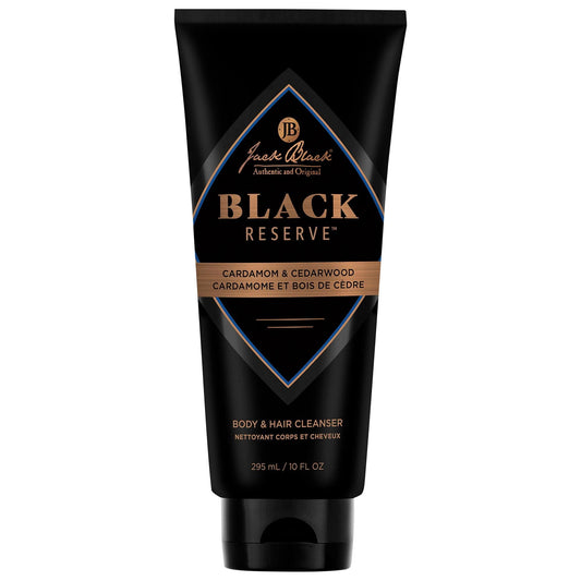 Black Reserve Body & Hair Cleanser - Sulfate-Free, Gentle Cleansing for Body and Hair, Lavender & Bergamot Scent by Beauty Care Bag