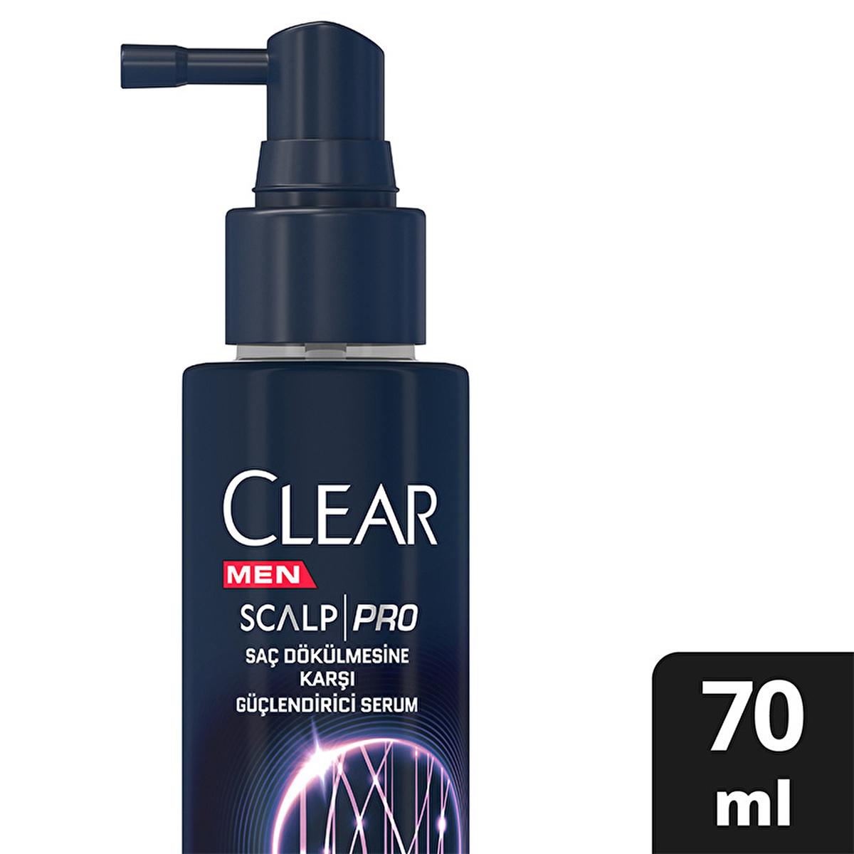 Clear Men Scalp Pro: Advanced Hair Growth Serum for Men - Clinically Proven Hair Loss Treatment - Strengthens & Thickens Hair for Increased Density by Beauty Care Bag