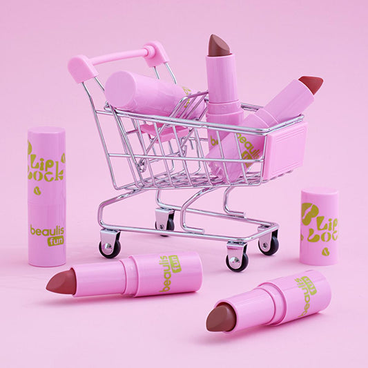 Beaulis Lip Lock Matte Lipstick 643 Candy Cloud - Long Lasting Matte Lipstick for Vibrant Lips by Beauty Care Bag