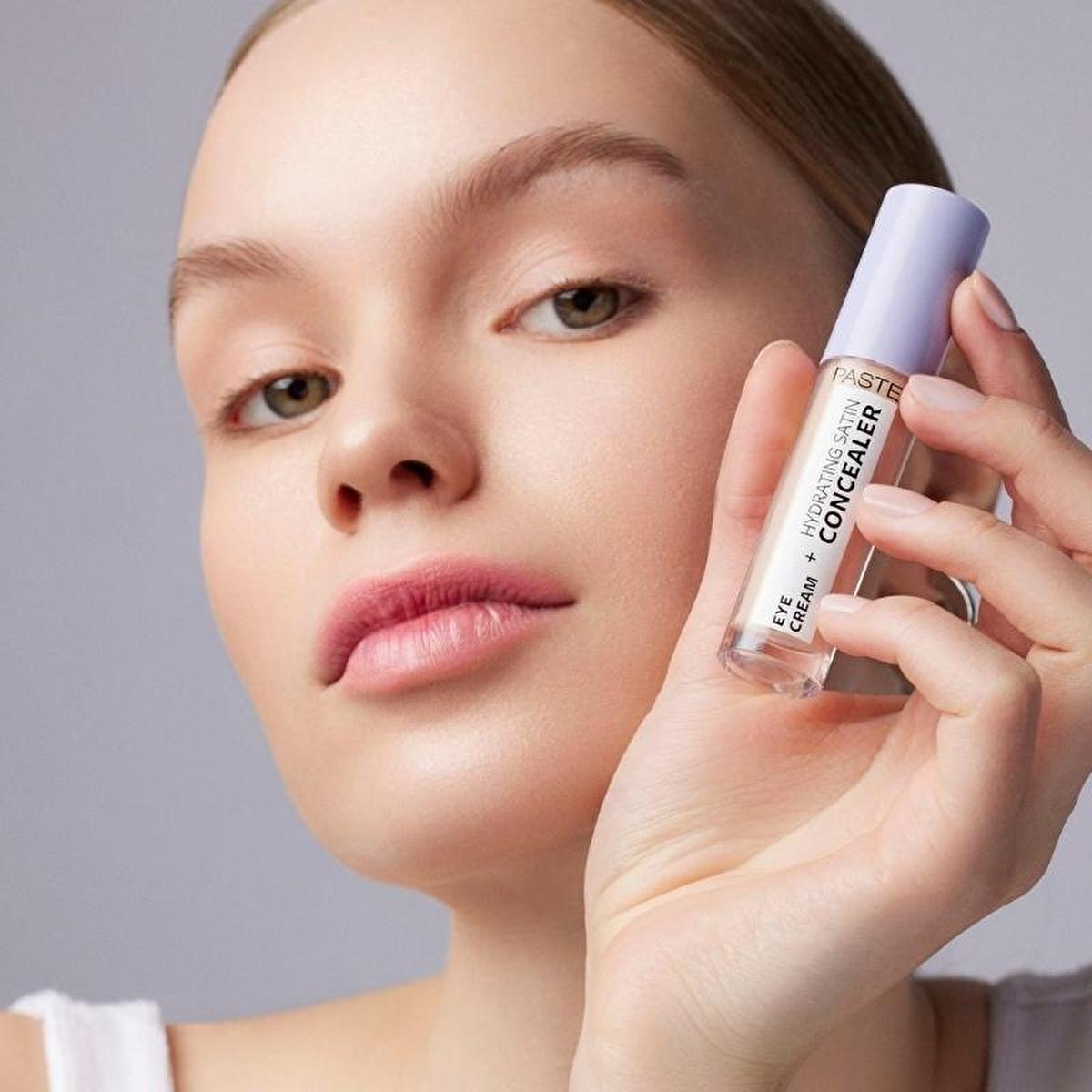 Pastel Makeup Eye Cream Concealer: 2-in-1 Hydrating Satin Concealer & Brightening Eye Cream for Dark Circles - Gšz Kremi Aydõnlatõcõsõ by Beauty Care Bag