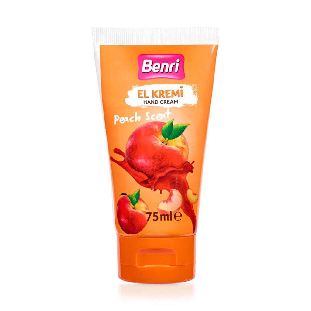 Benri Peach Scented Hand Cream Hydrating & Softening 75 ml by Beauty Care Bag