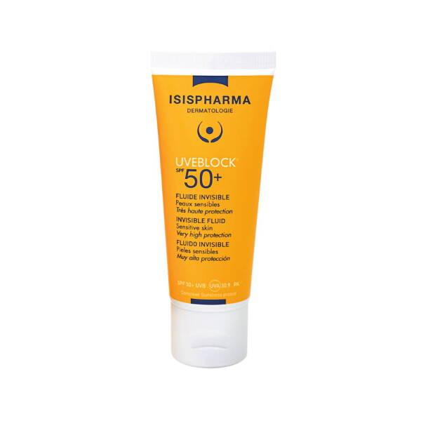 Isis Pharma Uveblock Invisible Fluid SPF50+ sunscreen