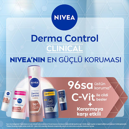Nivea Derma Control Clinical Men's Deodorant Stick - Long Lasting Sweat Protection, Anti-Perspirant, 1.69 fl oz by Beauty Care Bag