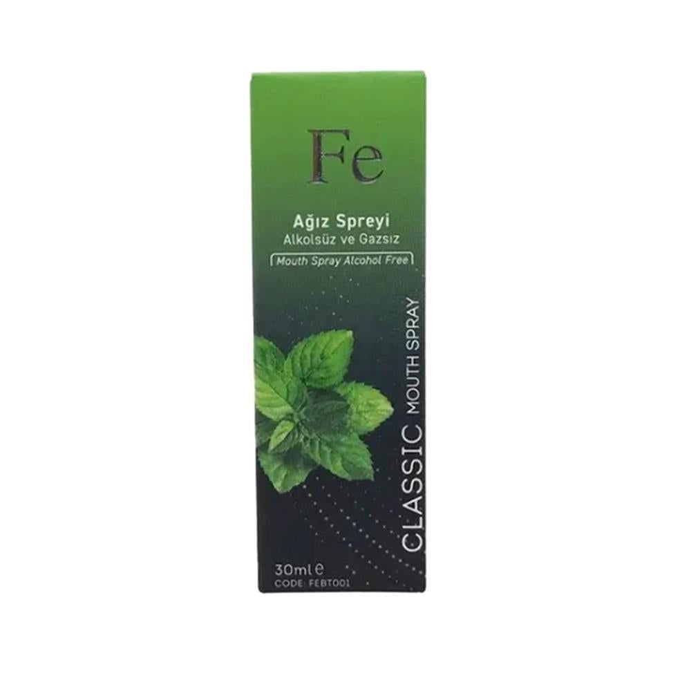 Fe Natural Mouth Spray, Alcohol-Free Breath Freshener - 30ml for Fresh Breath & Oral Hygiene by Beauty Care Bag