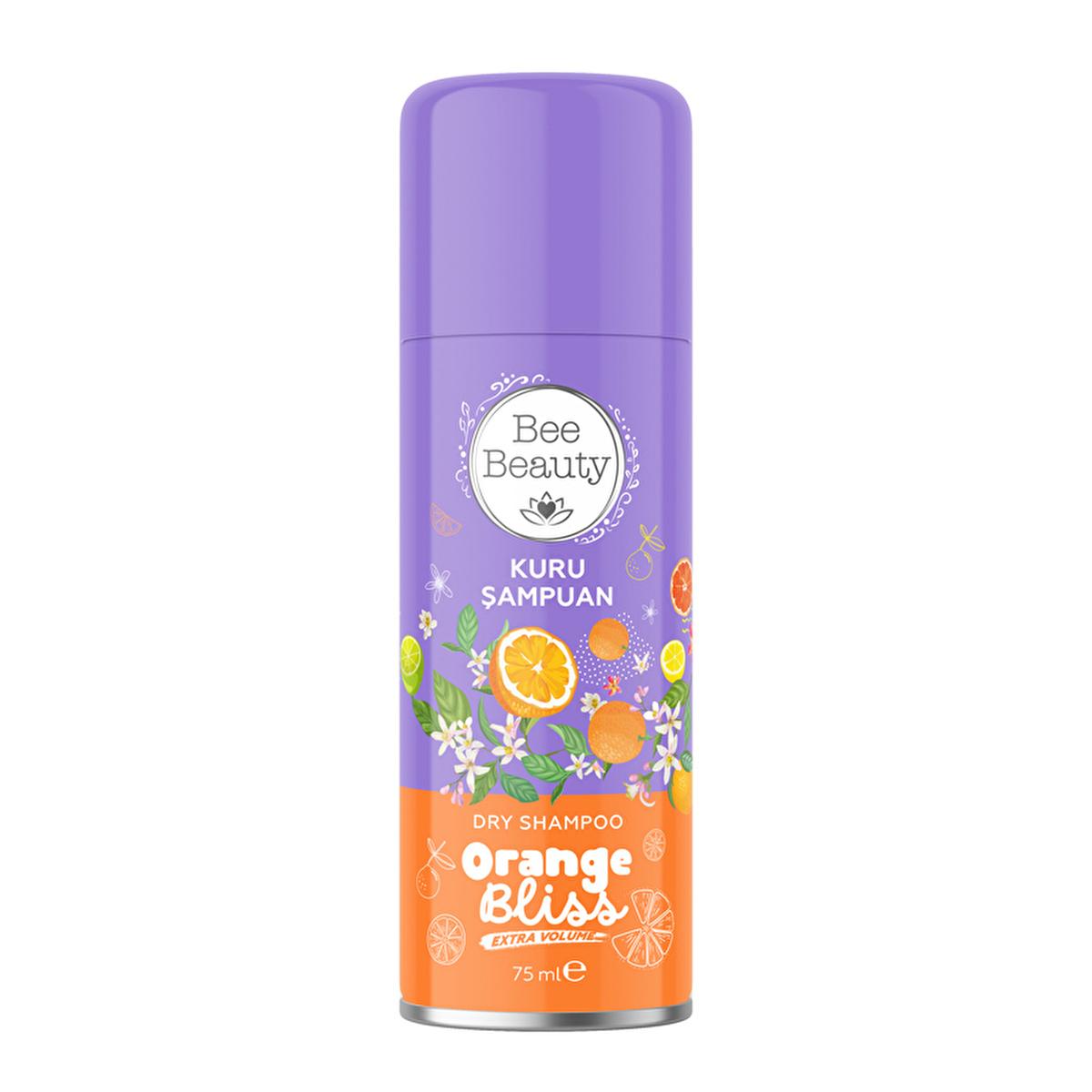 Bee Beauty Orange Bliss extra volume dry shampoo, 2.54 fl oz travel size