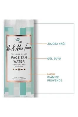 Mr-Mrs Tannie Self-Tanning Toner - Vegan, Cruelty-Free Sunless Tanning Solution with Aloe Vera & Rose Water by Beauty Care Bag