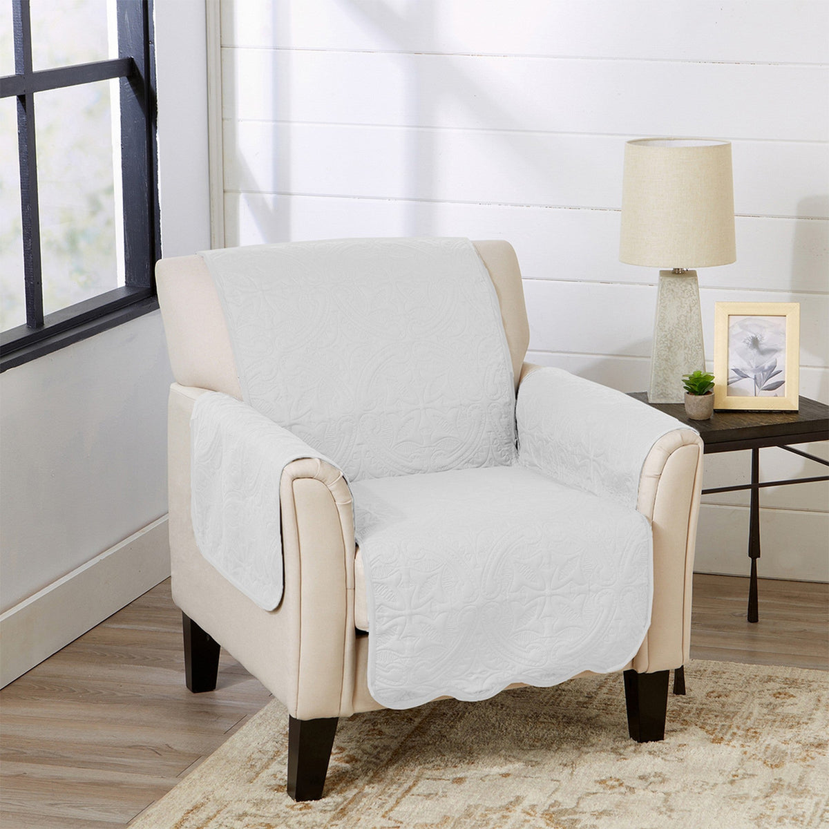 Medallion Solid Furniture Protector - Elenor Collection by Great Bay Home