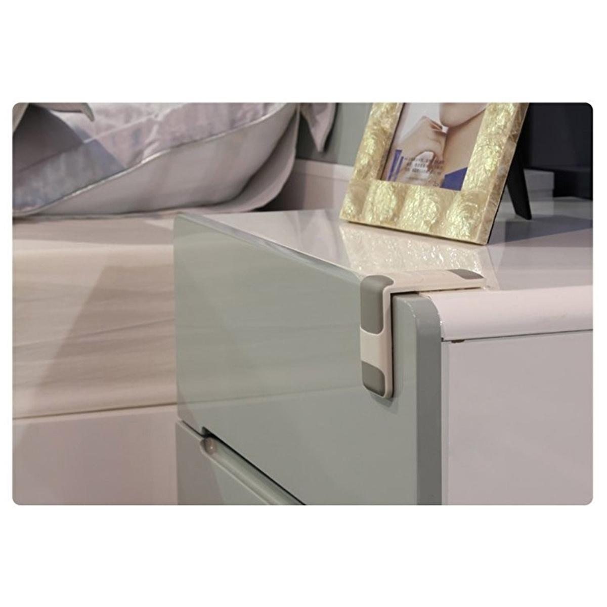 Miny Baby Safety Drawer Lock with Double Security Button - Childproof Solution for Parents by Beauty Care Bag