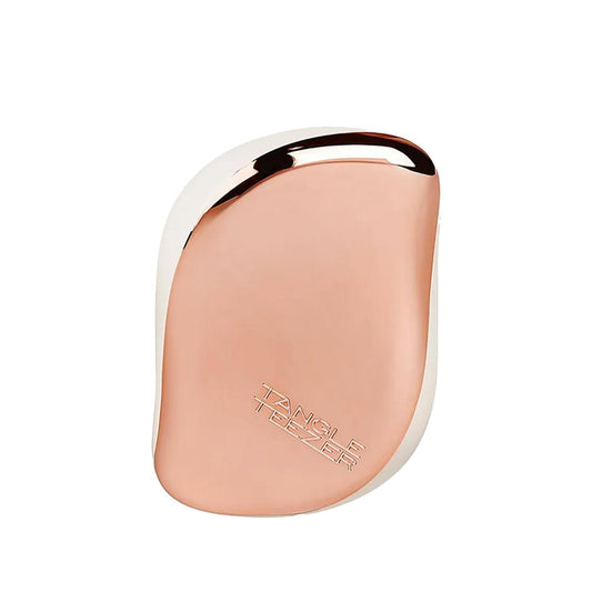 Tangle Teezer Compact Styler detangling hair brush in ivory rose gold