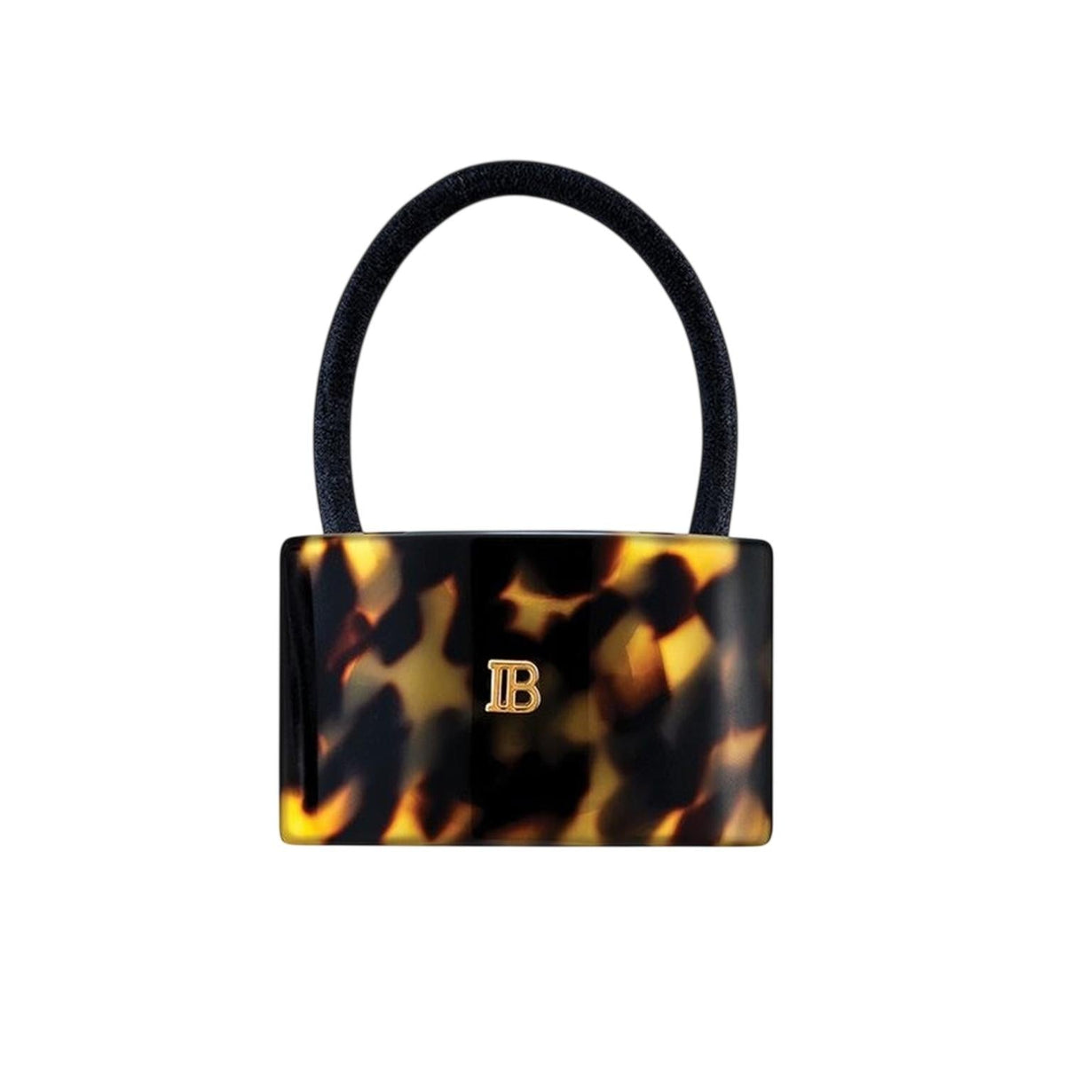 Balmain Cellulose Acetate Elastique Hair Tie Tortoise Shell 1 pc by Beauty Care Bag