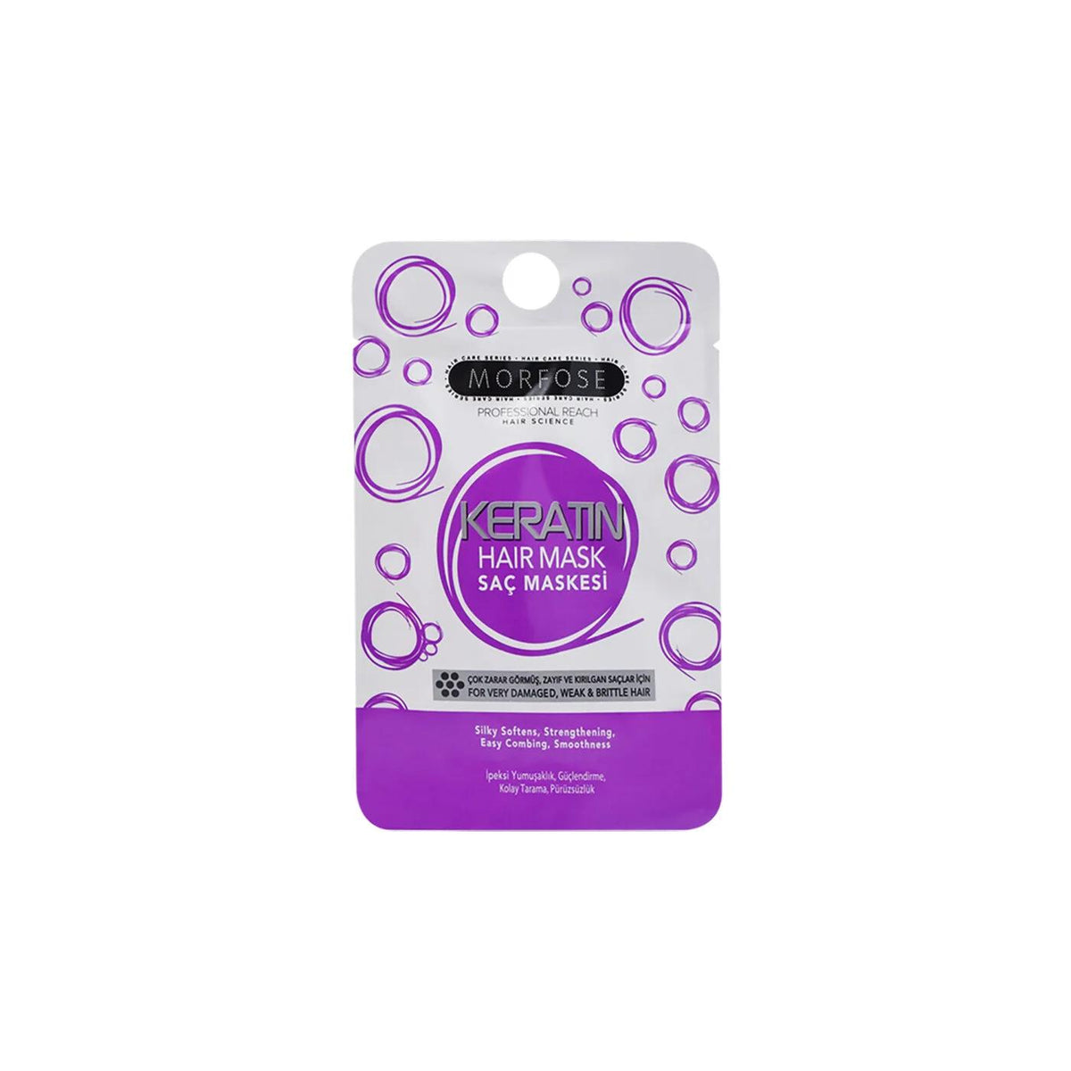 Morfose Keratin Hair Mask for Intense Moisture 25 ml by Beauty Care Bag