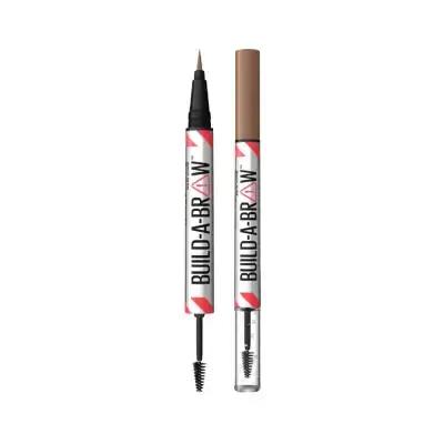 Maybelline Build-A-Brow: 2-in-1 Soft Brown Eyebrow Pen & Setting Gel | Long-Lasting Definition, Easy Application, Natural Look by Beauty Care Bag