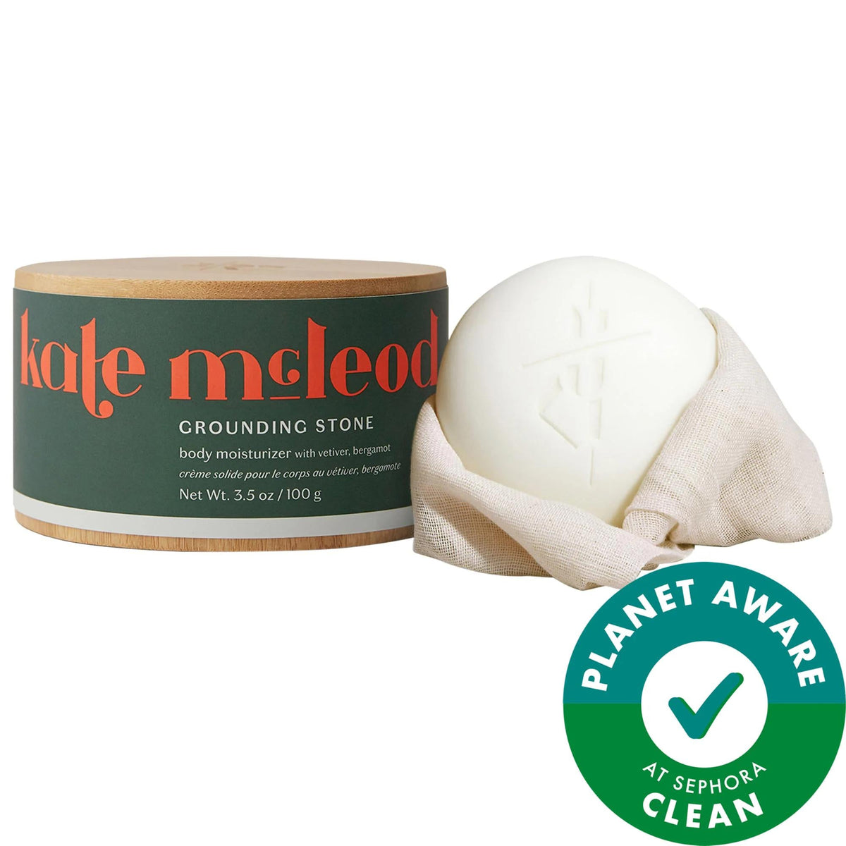 Kate McLeod The Body Stone moisturizing cocoa butter lotion bar