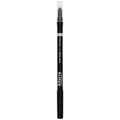 Alterra Kajal Eyeliner Pencil in 01 Deep Black 21g by Beauty Care Bag